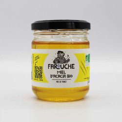 Miel d'Acacia de Bourgogne FAROUCHE - miel doré authentique