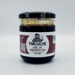 Miel de Sarrazin BIO FAROUCHE - miel doré authentique